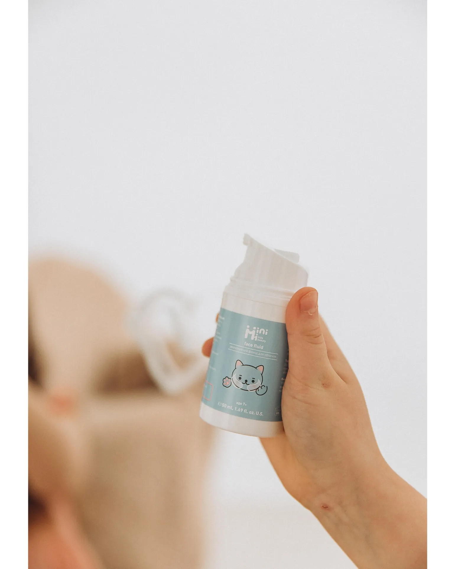 Fluido Idratante Viso - Leggero e Protettivo - 50 ml - 7+ Anni