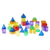 Forme Geometriche Traslucide - Rosso/Arancione/Giallo/Verde/Blu/ Viola - da 3 Anni - Per Lavagna Luminosa