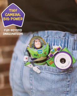 Fotocamera Digitale Mini Kiimento - Buzz Lightyear - Foto e Video - Dai 3 Anni