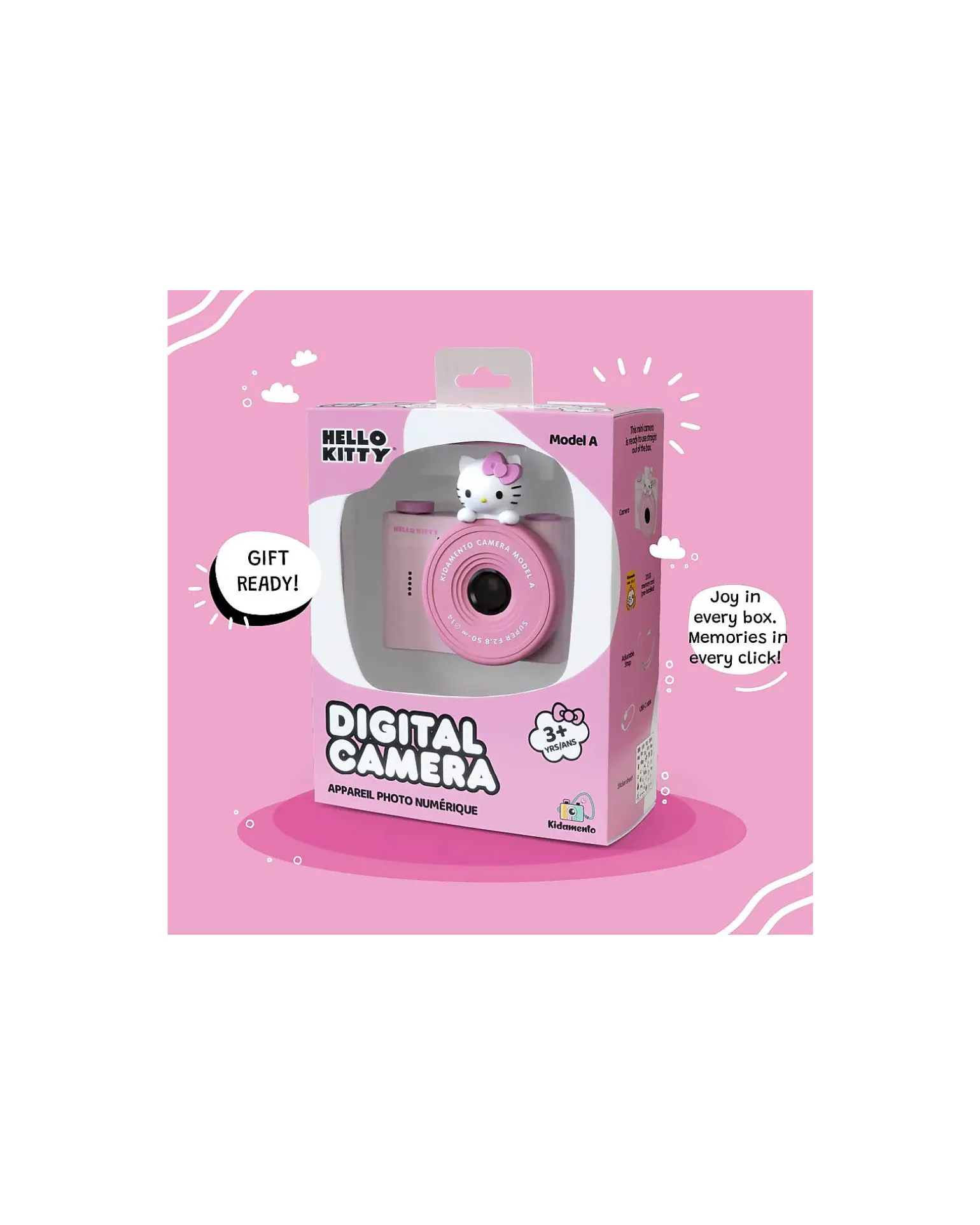 Fotocamera Digitale Mini Kiimento - Hello Kitty - Foto e Video - Dai 3 Anni