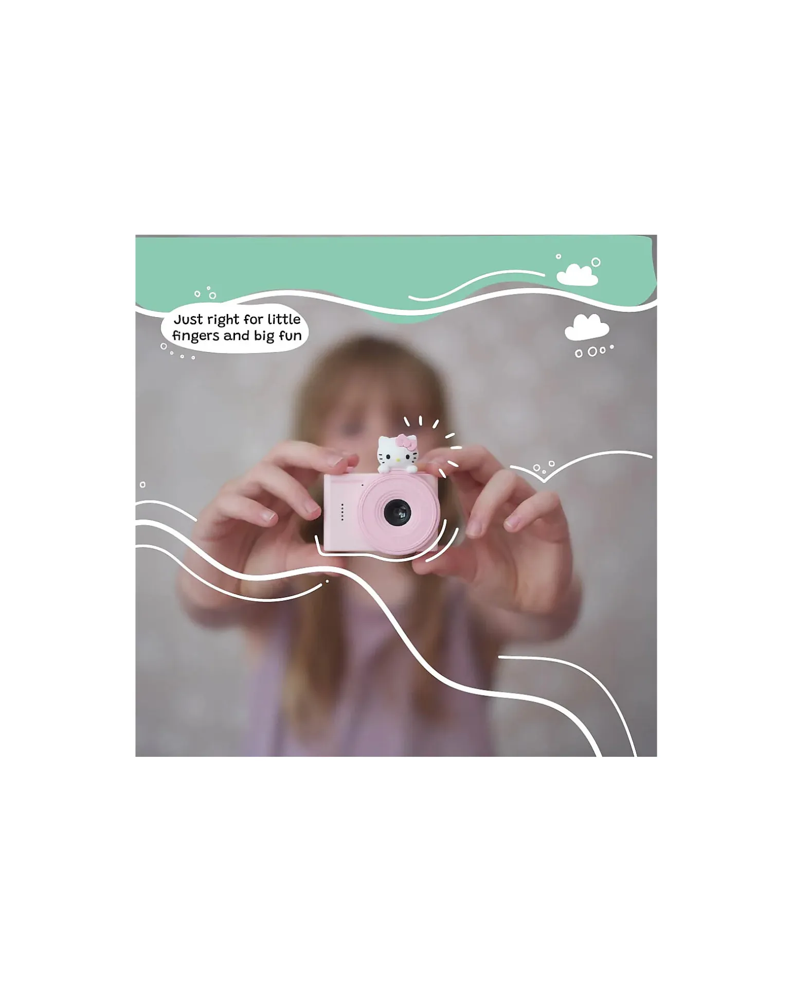 Fotocamera Digitale Mini Kiimento - Hello Kitty - Foto e Video - Dai 3 Anni
