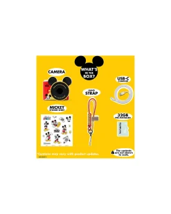 Fotocamera Digitale Mini Kiimento - Mickey Mouse - Foto e Video - Dai 3 Anni