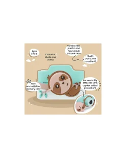 Fotocamera Digitale Touchscreen Kiimento - Zippy il Bradipo - Foto e Video - Dai 5 Anni