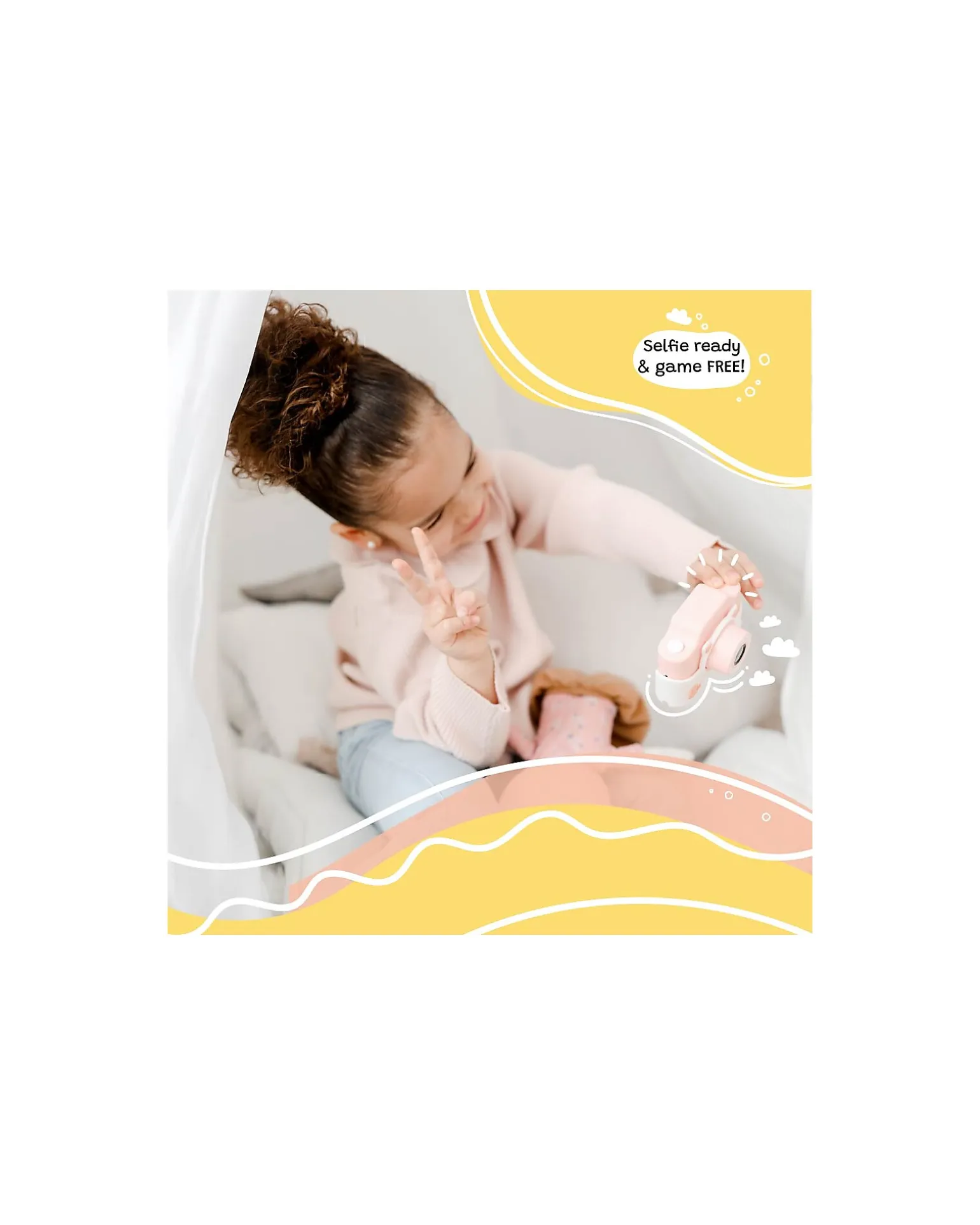 Fotocamera Digitale Touchscreen Kiimento - Meowie il Gatto - Foto e Video - Dai 5 Anni