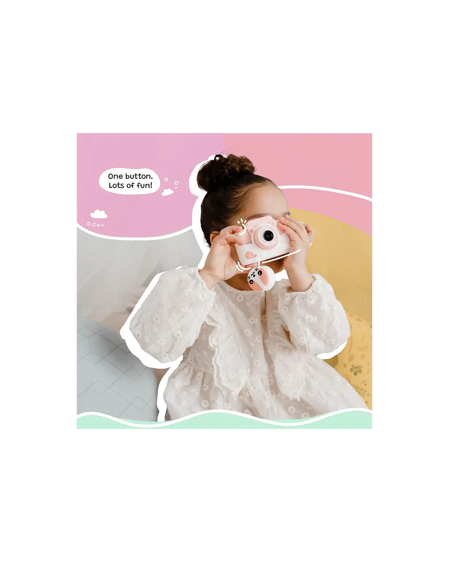 Fotocamera Digitale Touchscreen Kiimento - Meowie il Gatto - Foto e Video - Dai 5 Anni