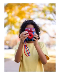 Fotocamera Istantanea Digitale Kiimento - Spider-Man - Stampa Ink-Free - Dai 8 Anni