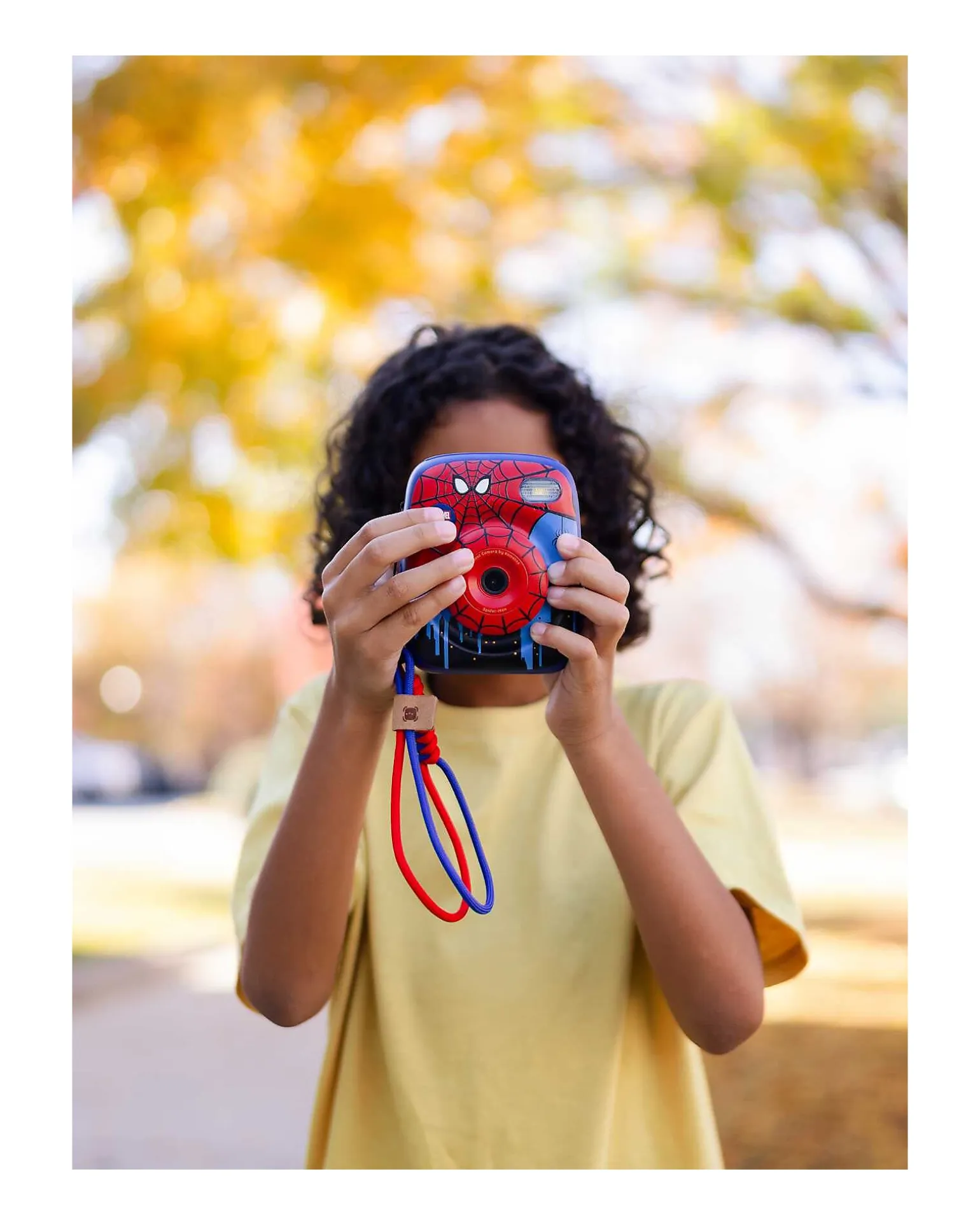 Fotocamera Istantanea Digitale Kiimento - Spider-Man - Stampa Ink-Free - Dai 8 Anni