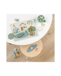 Gioco a Incastro Deer Friends - Legno - 18M+