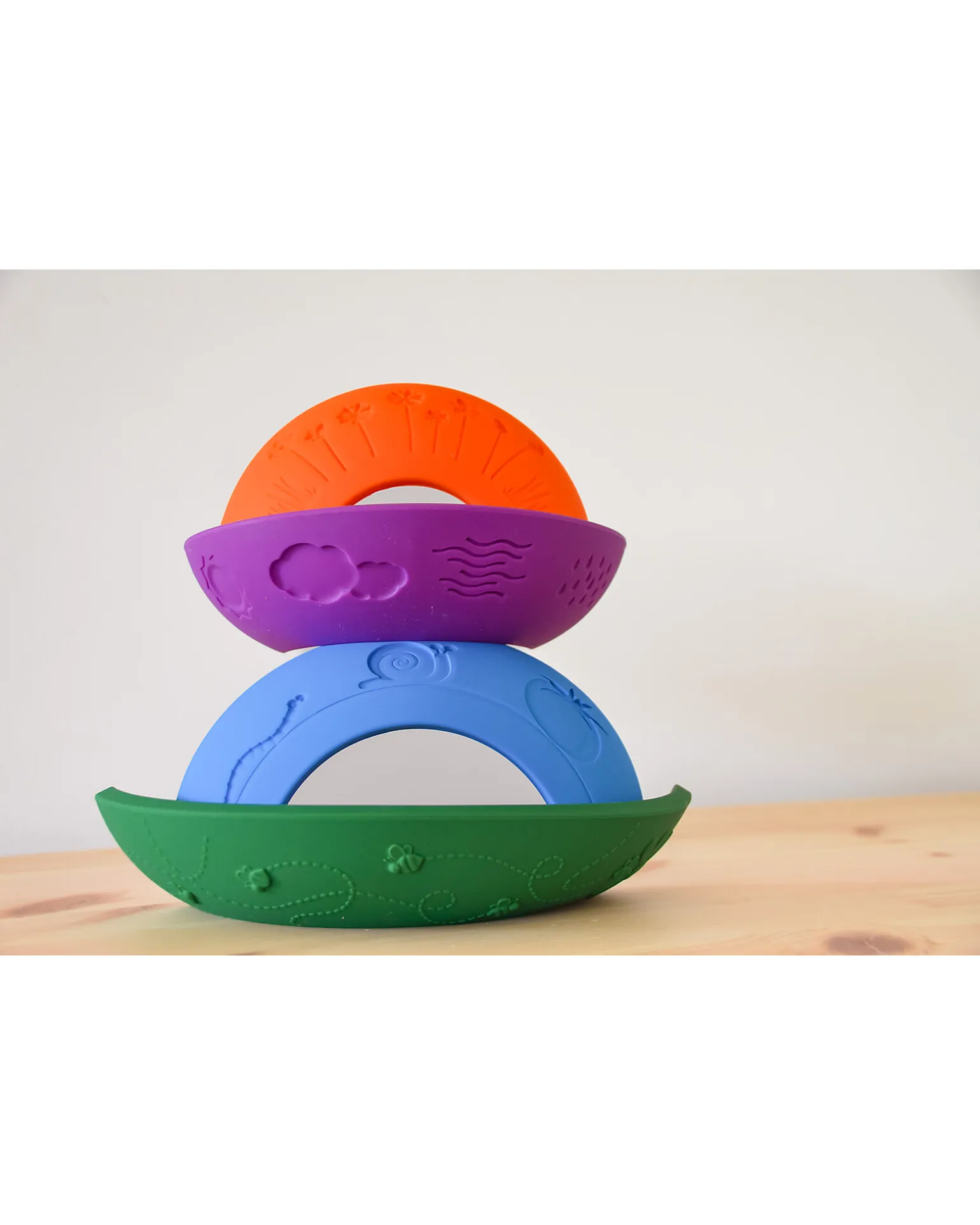 Gioco Impilabile - Over the Rainbow - Rainbow - Silicone Alimentare