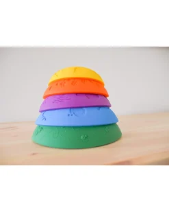 Gioco Impilabile - Over the Rainbow - Rainbow - Silicone Alimentare