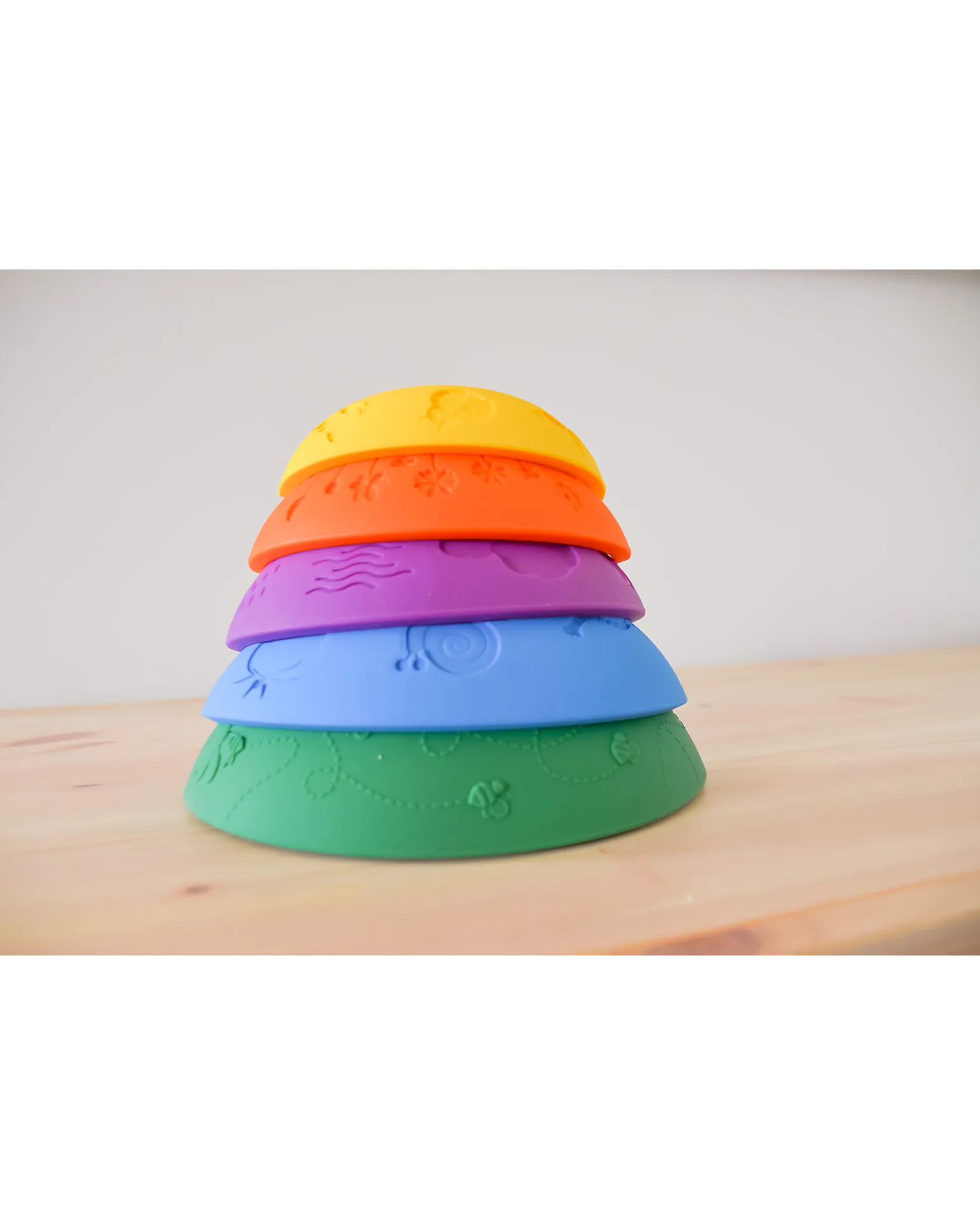 Gioco Impilabile - Over the Rainbow - Rainbow - Silicone Alimentare