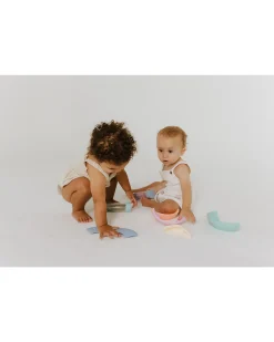 Gioco Impilabile - Over the Rainbow - Pastel - Silicone Alimentare