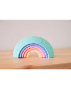 Gioco Impilabile - Over the Rainbow - Pastel - Silicone Alimentare