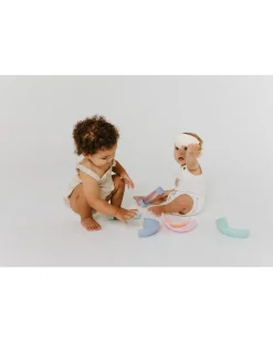 Gioco Impilabile - Over the Rainbow - Pastel - Silicone Alimentare