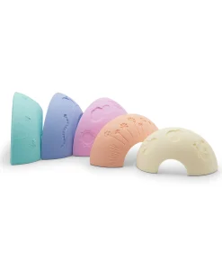 Gioco Impilabile - Over the Rainbow - Pastel - Silicone Alimentare