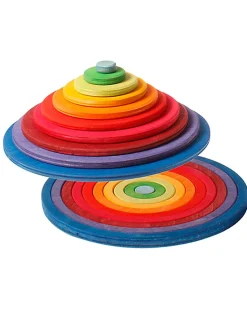 Gioco in Legno Anelli e Cerchi Concentrici - 20 pezzi