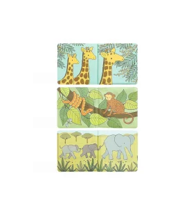 Gioco Libro da Bagno - Savanna friends - Si Colora al Contatto con l'Acqua!