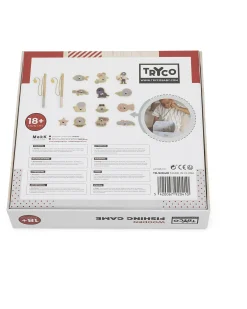 Gioco Magnetico Pesca in Legno - 16 pz - 3+ Anni