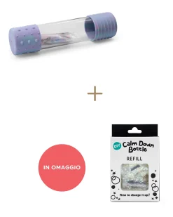 Gioco Sensoriale - DIY Calm Down Bottle - Unicorno - dai 3 Anni + Refill per Bottiglia Calm Down DIY - Glow in the Dark in OMAGGIO
