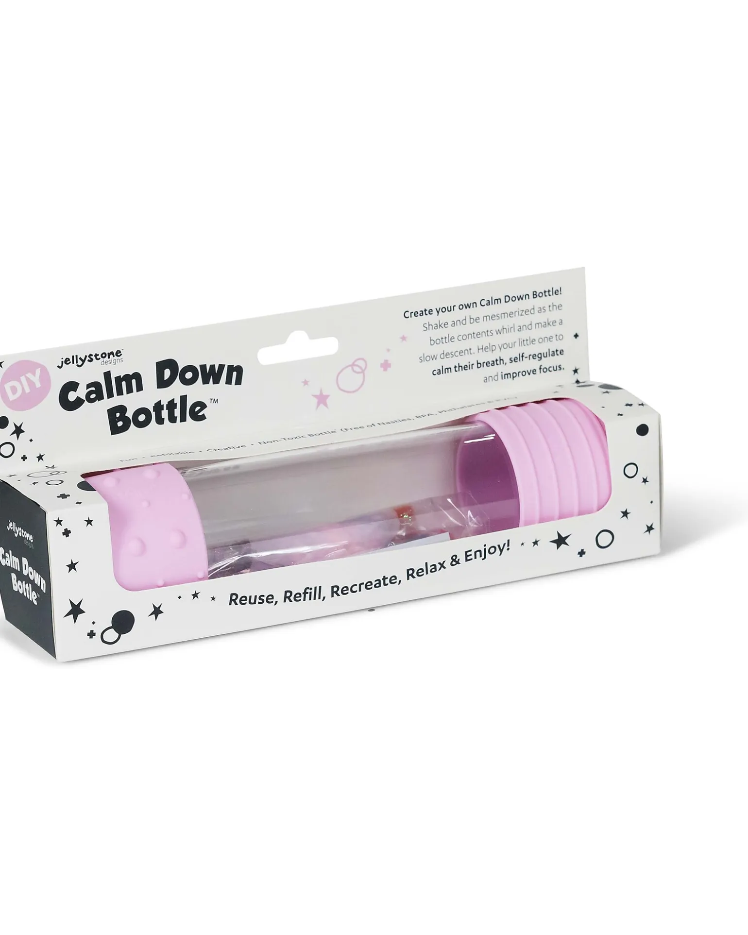 Gioco Sensoriale - DIY Calm Down Bottle - Rosa - dai 3 Anni