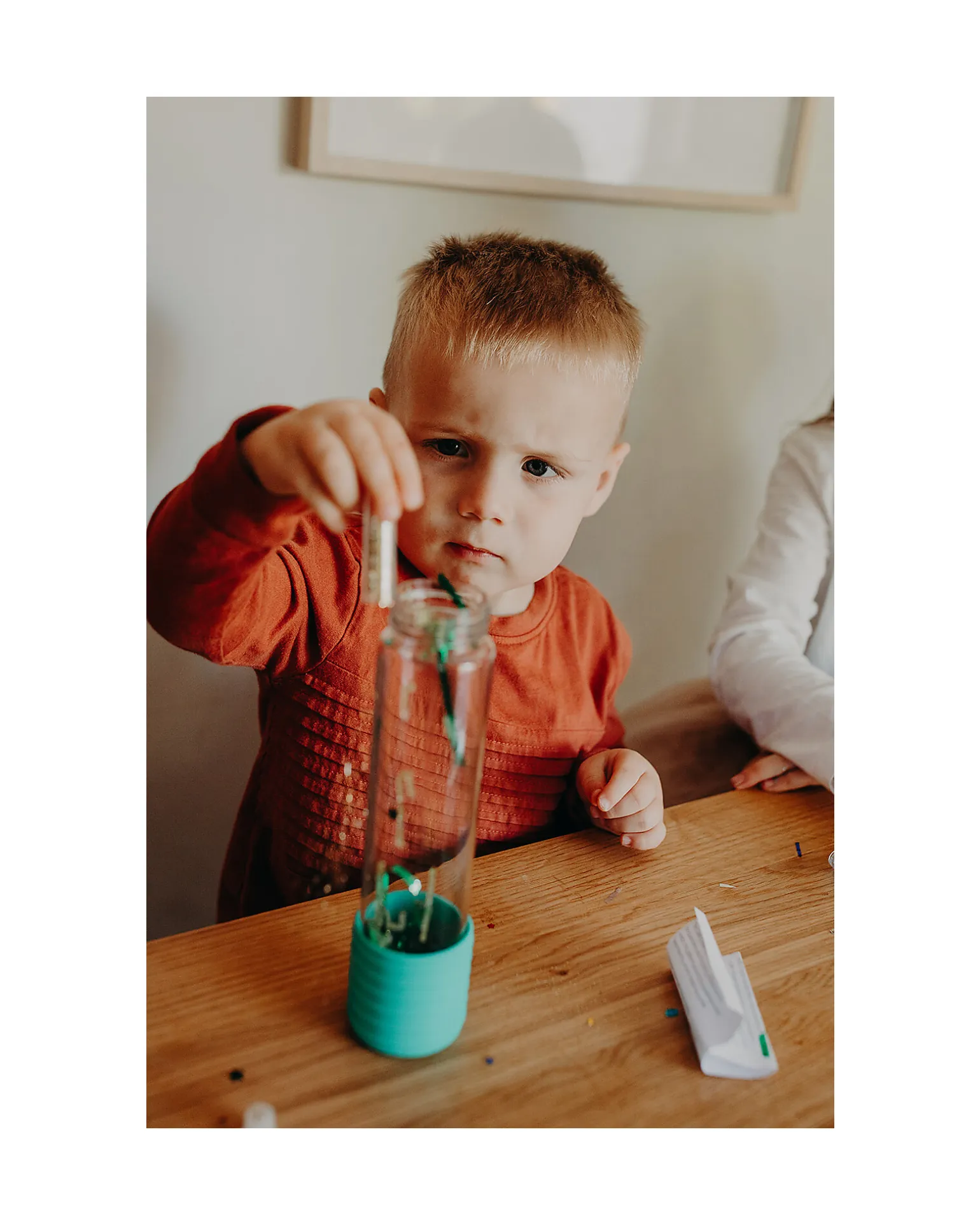 Gioco Sensoriale - DIY Calm Down Bottle - Menta - dai 3 Anni