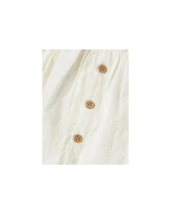 Gonna Svasata Jazelle - Bianca - 100% Cotone Bio