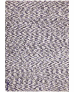 Grande Tappeto Lavabile Mix - Sfumature di Blu e Grigio - 100% Cotone (140 x 200 cm)