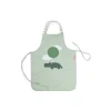Grembiule Impermeabile con Collo Elastico - Verde - Happy Clouds