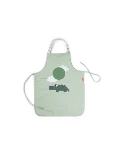 Grembiule Impermeabile con Collo Elastico - Verde - Happy Clouds