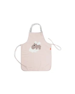 Grembiule Impermeabile con Collo Elastico - Rosa Cipria- Happy Clouds