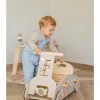 3 in 1 Dondolo Girello e Macchina - Nocciola - Legno FSC - 2+ Anni
