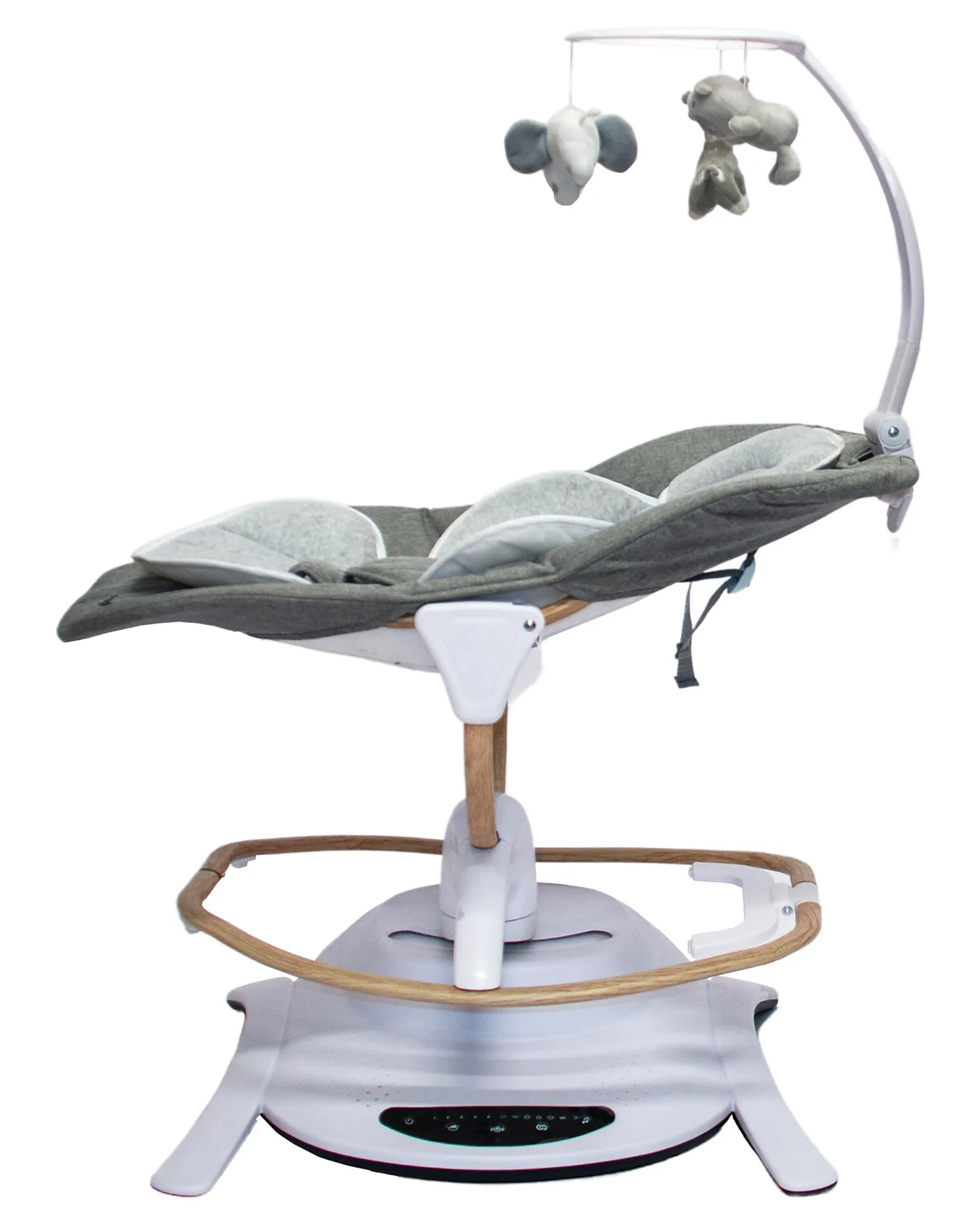 2 in 1 Sdraietta e Dondolo - Pure White - Con Giochi e Melodie