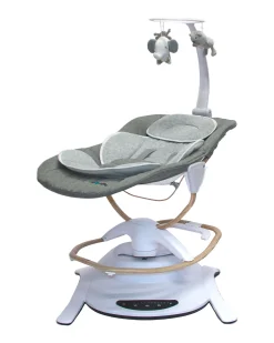 2 in 1 Sdraietta e Dondolo - Pure White - Con Giochi e Melodie