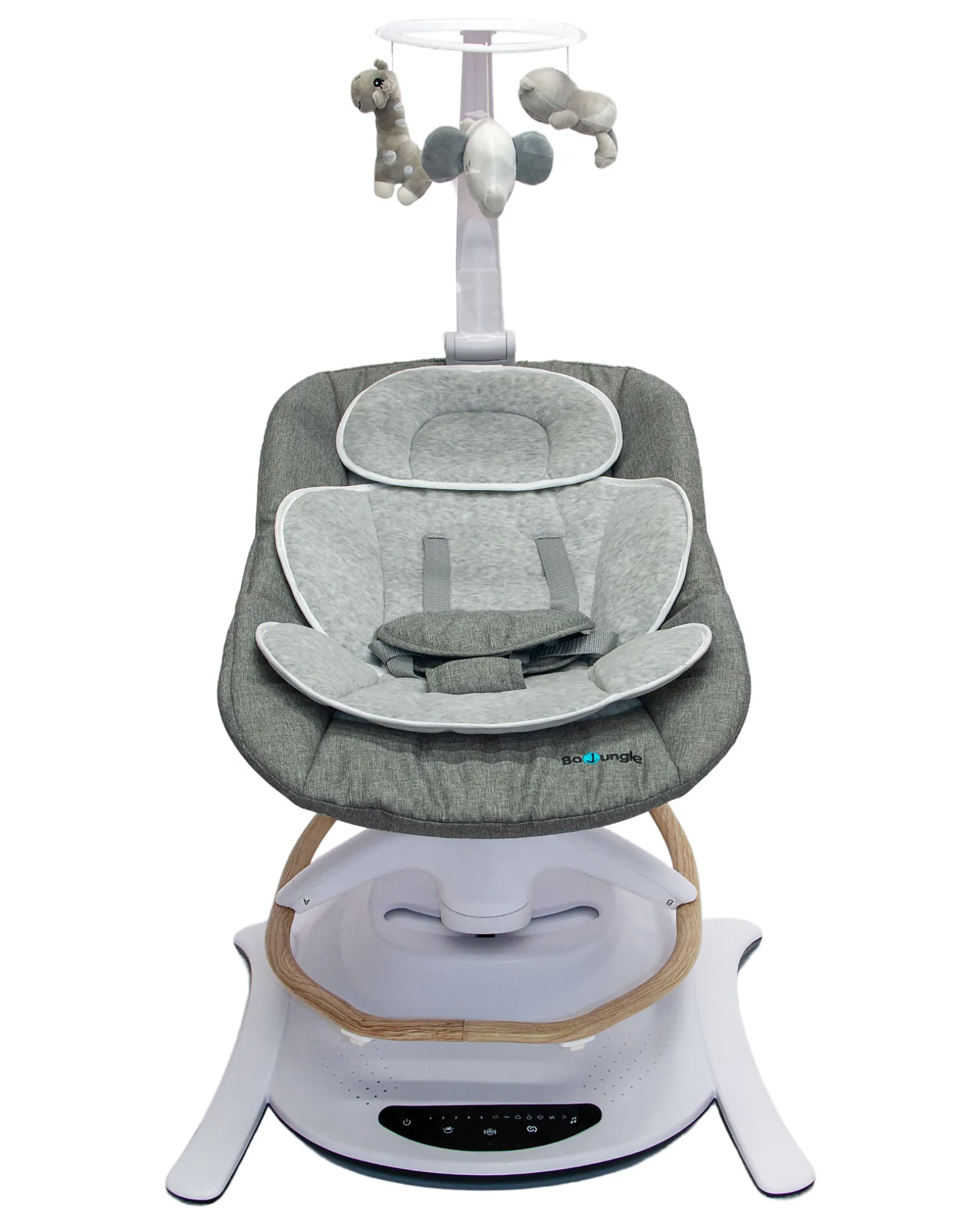 2 in 1 Sdraietta e Dondolo - Pure White - Con Giochi e Melodie
