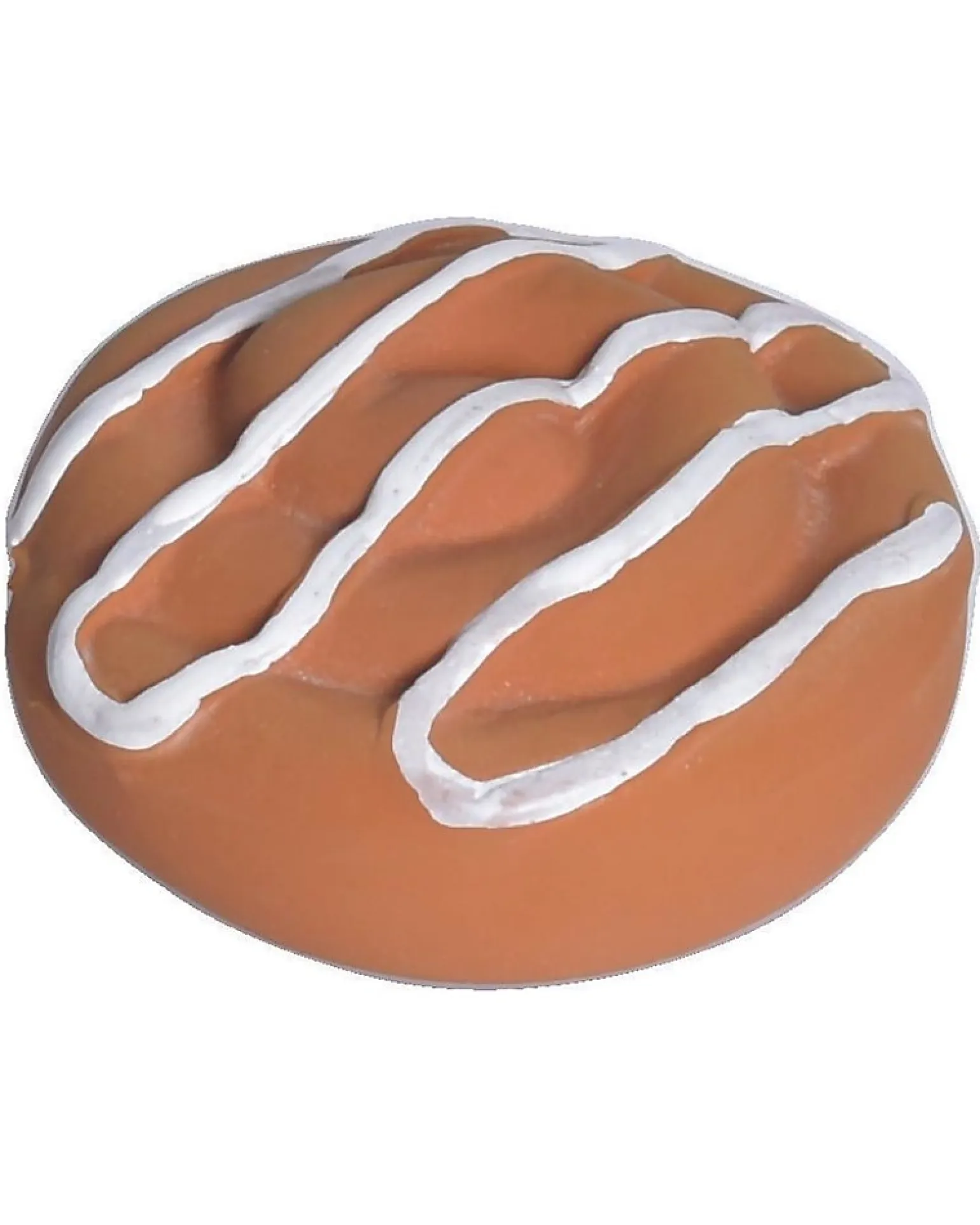 3-in-1 Sonaglio Biscottino Danese - Massaggiagengive - Gioco da Bagno - Bakery Items - 100% Caucciù Naturale