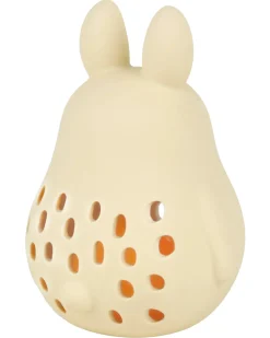 2 in 1 Sonaglio e Massaggiagengive in Silicone - Coniglietto - 10 x 13,5 x 8,5 cm