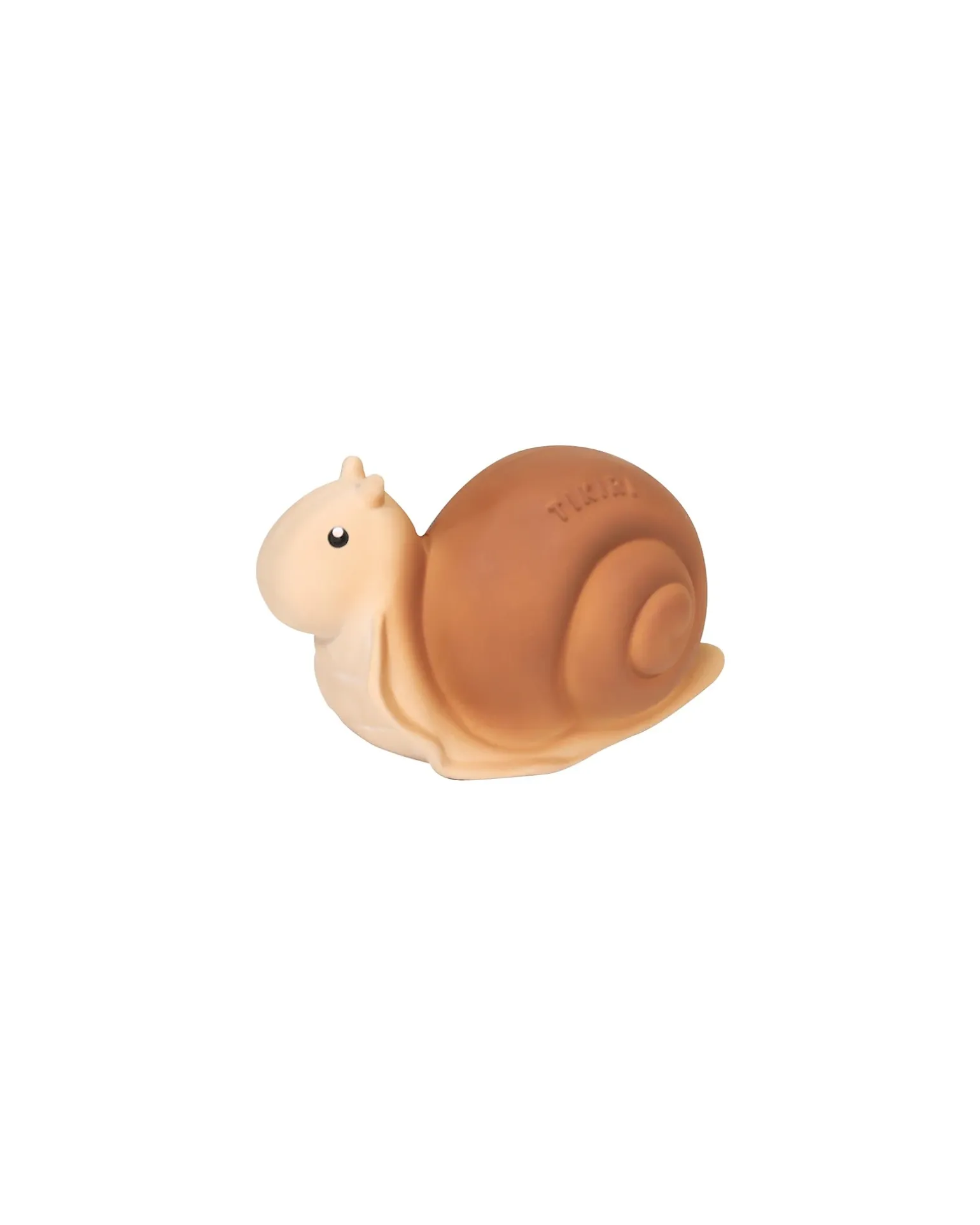 3-in-1 Sonaglio Lumaca - Massaggiagengive - Gioco da Bagno - Garden Animals - 100% Caucciù Naturale
