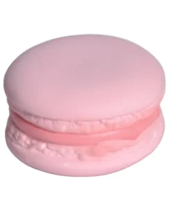 3-in-1 Sonaglio Macaroon - Massaggiagengive - Gioco da Bagno - Bakery Items - 100% Caucciù Naturale