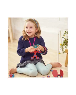 Itsy Pack - 18 Pezzi - Rosa Turchese - Gioco Magnetico STEAM - 4+ Anni