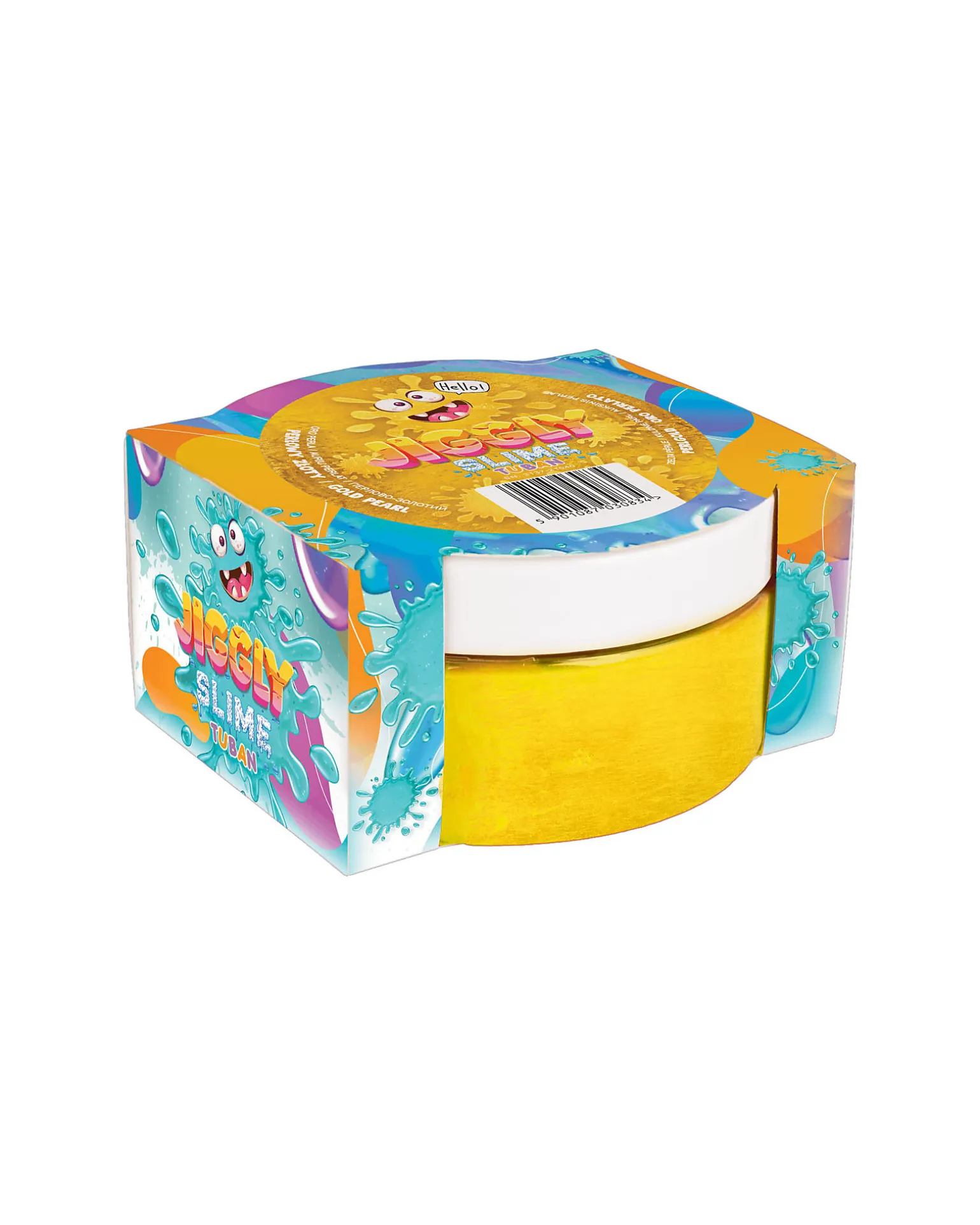 Jiggly Slime - Oro Perlato - 200 gr - 6+ anni