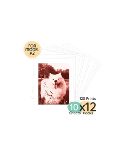 Kiimento Carta Fotografica Ink-Free per Fotocamera Model P2 - 120 Fogli - Value Pack