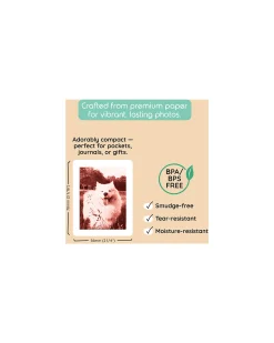 Kiimento Carta Fotografica Ink-Free per Fotocamera Model P2 - 120 Fogli - Value Pack