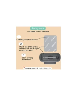 Kiimento Carta Fotografica Ink-Free per Fotocamera Model P2 - 40 Fogli
