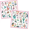Kit 160 Adesivi - Sirene Scintillanti - 4+ anni