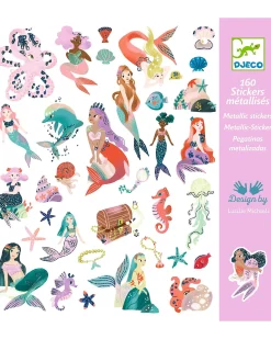 Kit 160 Adesivi - Sirene Scintillanti - 4+ anni