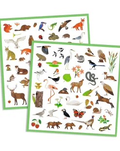 Kit 160 Adesivi - Tema Fauna - dai 4 ai 7 anni