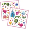 Kit 160 Adesivi - Tema la Principessa Margherita - dai 4 ai 7 anni