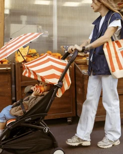 Kit Estivo Collezione Riviera - Capri - Rivestimento per Passeggino YOYO3 + Parasole e Borsa in Omaggio