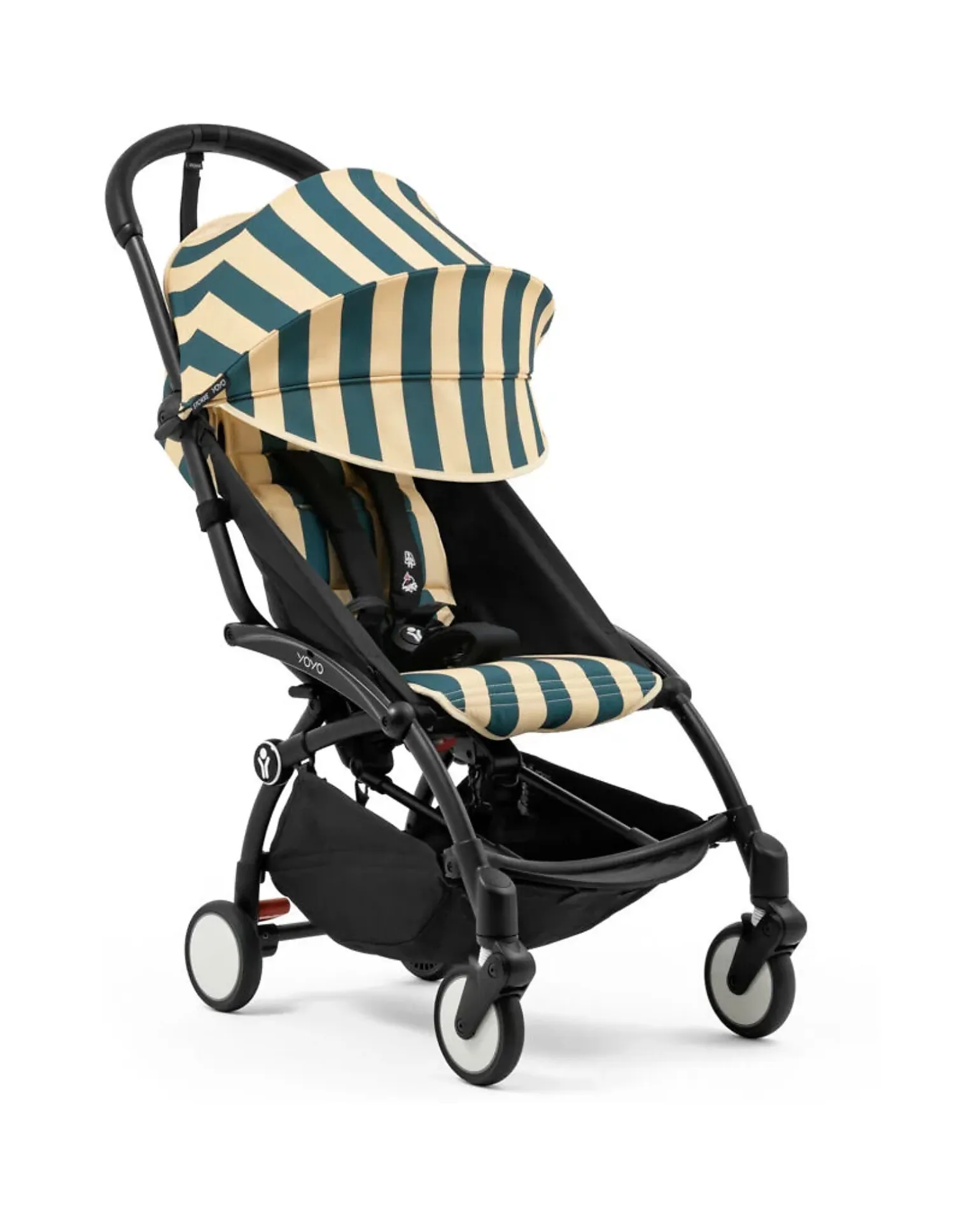 Kit Estivo Collezione Riviera - Monaco - Rivestimento per Passeggino YOYO3 + Parasole e Borsa in Omaggio