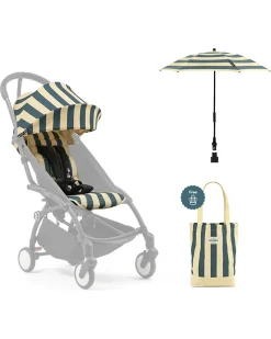 Kit Estivo Collezione Riviera - Monaco - Rivestimento per Passeggino YOYO3 + Parasole e Borsa in Omaggio